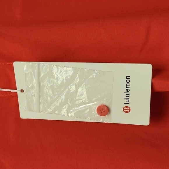 Lululemon Full Day Ahead Short Sleeve Shirt Carnation Red Size 4.. - Picture 9 of 11